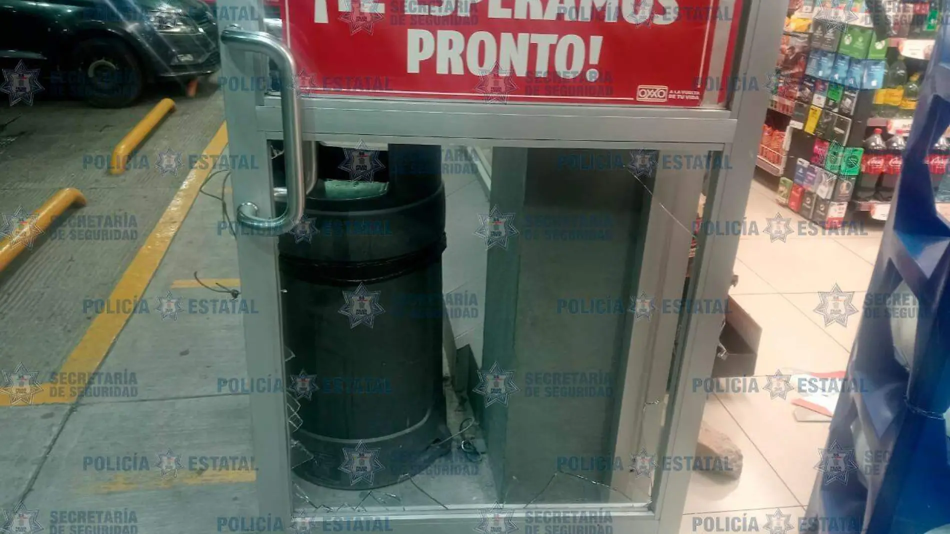 Robo en tienda de conveniencia 